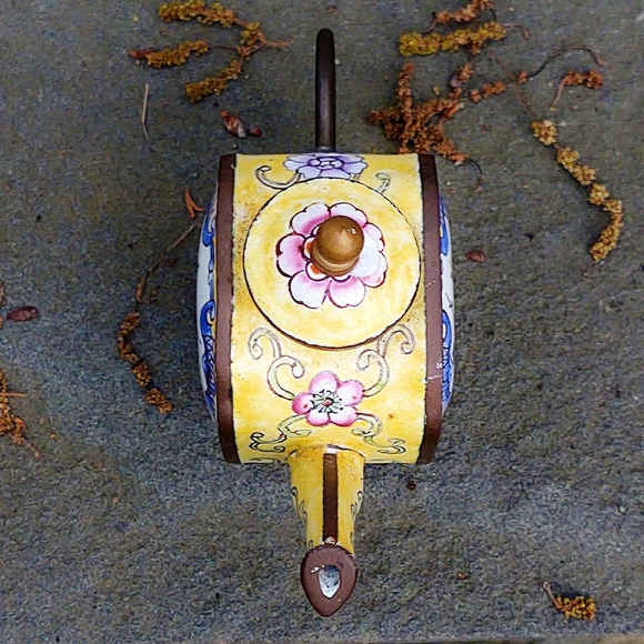 Vintage B. Yee Chinemel Copper Miniature Teapot Box - Picture 4 of 6